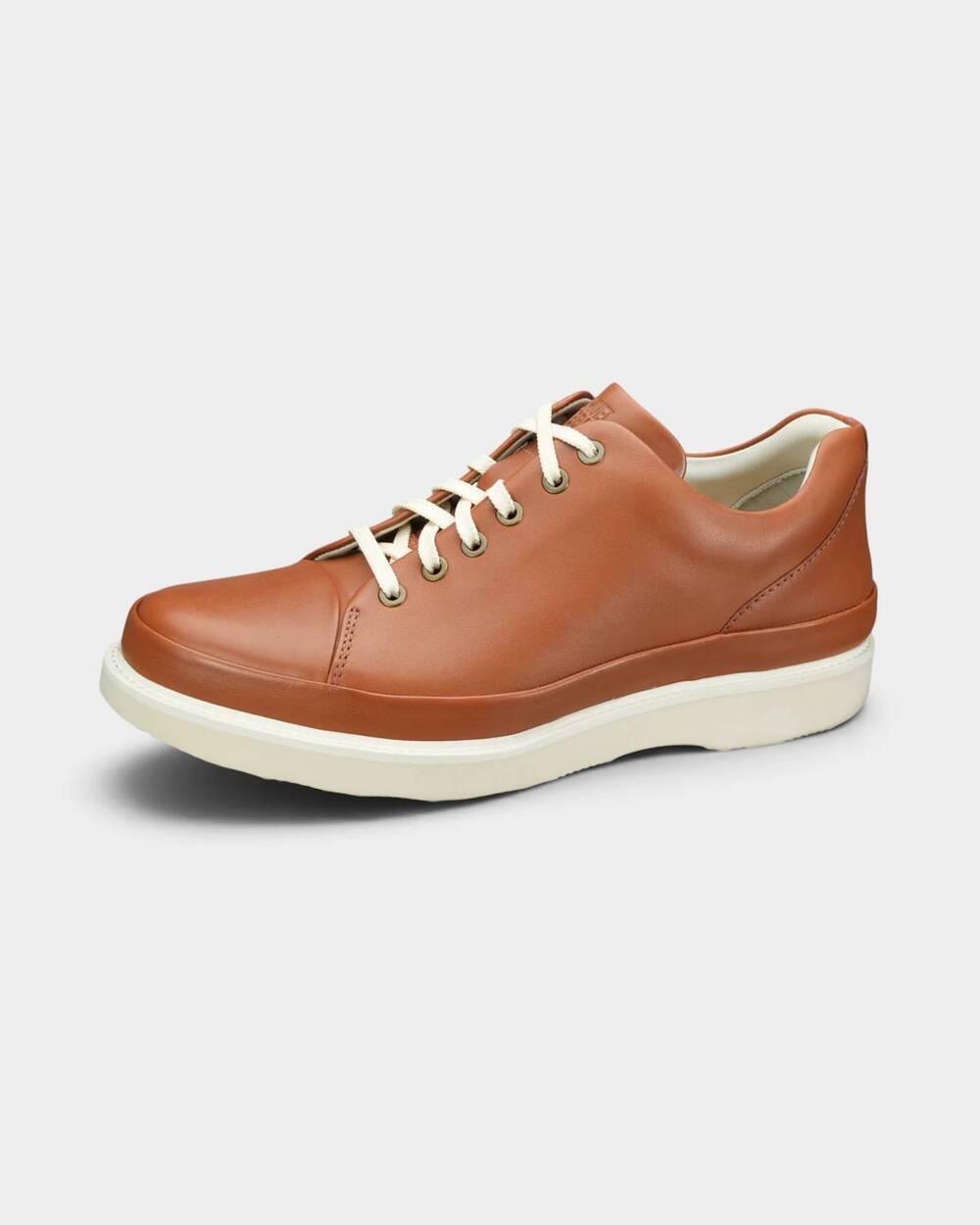 NEW SAMUEL HUBBARD men's dress fast sneaker in cognac